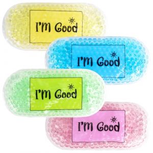Hilph Poche de Glace Enfant, Poche de Glace Froid en Gel Chaudes et Froides Coloré, Réutilisable Poche de Froid Enfants Soulagement de la Douleur pour Enfant, 4 Paquets (Hilph Store, neuf)