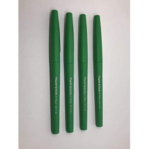 Papermate - Flair Original - Feutre d'Ecriture, Pointe Largeur 1.0mm, Couleur de l'Encre: Vert, Etui de 4. (LAZERJET, neuf)