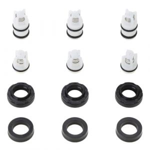 YANGLY Pompe domestique haute pression, kit de réparation de tête de lavage, joint, huile, clapets anti-retour, machine de nettoyage, pompe à eau, pièces, accessoires (BUIDI, neuf)