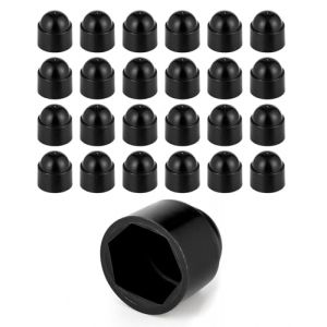 DOJA Barcelona Cache Ecrou - Pack 25 M5: Noire - Installation Facile, Ajustement Id&eacute;al - Cache Boulon Pour Montage Simple Et S&eacute;curis&eacute; - Capuchon Plastique Offrant Protection Vis Et Finition (DOJA Barcelona, neuf)
