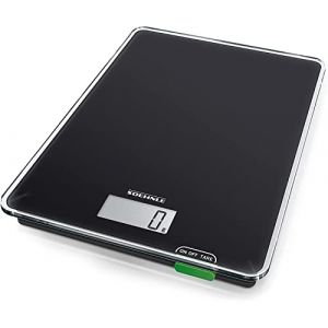Soehnle Page Compact 100, balance de cuisine multifonctions compacte & &eacute;l&eacute;gante, balance alimentaire de haute pr&eacute;cision, p&egrave;se aliment jusqu'&agrave; 5 kg (LE MONDE DU SHOPPING, neuf)