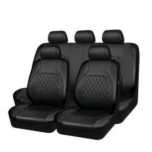 WUURAA Ensemble Complet Housses de Siège de Voiture pour Citroen C4 Picasso/Grand C4 Picasso/Grand C4 Spacetourer, Imperméable Protege Siege Voiture Housses Couvre Sieges,Black (zhongweiyida, neuf)