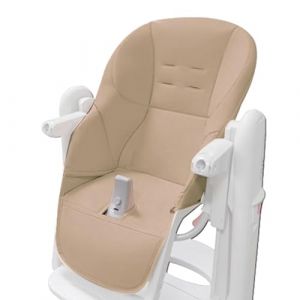 Housse Chaise Haute pour Bébé | Housse de Coussin pour Chaise Haute En Cuir PU | Multifonctionnelle Housse Siège Souple | Confortable Housse De Siège Rembourrée pour Peg Perego Tatamia (salyenrory, neuf)