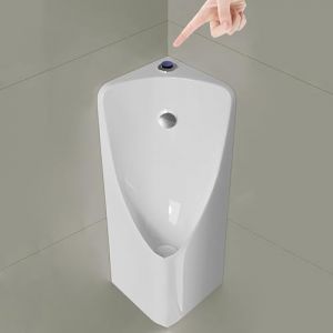 Generisch Urinoir anti-fuite en c&eacute;ramique pour homme - Id&eacute;al pour la nuit - Urinoir d'angle pour homme (KYERUK, neuf)