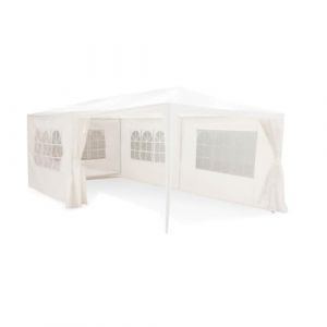 Lifetime Barnum 3x6 de Fête de Jardin – Tonelle de Jardin – Tente de fête – Gazebo – Tente de fête – Tente de jardin – Tente d'ombrage – Blanc, weiss (MaxiMondo, neuf)