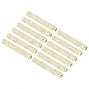 PATIKIL 12 Grammes Baril de Remplacement de Fl&eacute;chettes, 12Pcs M&eacute;tal Accessoires de Remplacement de Baril de Fl&eacute;chettes pour Pointes de Fl&eacute;chettes Souples et en Acier, Ton d'or (PATIKIL UK, neuf)