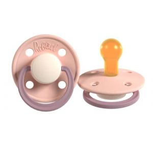 Rebael Tétine tendance - Caoutchouc naturel/latex - Fabriquée au Danemark - Sans BPA - Tétine en forme de cerise - Tornado Pearly Rhino - Taille 2 (6 mois et plus) (Casora, neuf)