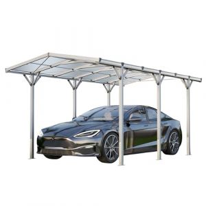 GFP Carport 2,85x5,05m Abri de Voiture en Aluminium Abri Individuel de Voiture (INTENT24, neuf)