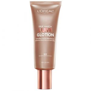 L'OREAL - True Match Lumi, Glotion Natural Glow Enhancer, Medium - 1.35 fl. oz. (40 ml), Poudre, bronze (Gorgeous Result, neuf)