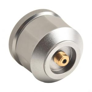 Honseadek Lanterne &agrave; gaz portable, lampe de camping avec bo&icirc;te vide, lampe de randonn&eacute;e en plein air, luminosit&eacute; r&eacute;glable, compatible isobutane, tige d'extension incluse (r&eacute;servoir uniquement) (xiaoehong, neuf)