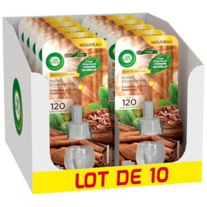 Air Wick Desodorisant Maison Recharge Diffuseur &eacute;lectrique Cannelle Lot de 10 (Stock Bureau Maison Bien-&ecirc;tre, neuf)