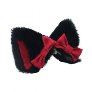 Watreketal Epingle à Cheveux,Pince à cheveux en fourrure de chaton Cosplay Party Cartoon COSPLAY Halloween Cartoon Role Play Costume Proms Party Live Show Headwear (Xuanlang Trading, neuf)