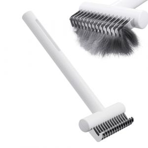 Mixnexorad Brosse à Démêler pour Chien | Outil pour démêler le sous poil des chiens et chats - Outils de Démêlage des Poils d'Animaux pour Massage Coiffure Douche et Soins à Domicile (minhuk, neuf)