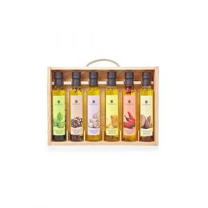 Huile d'Olive Vierge Extra '6 Condiments' (6 x 250 ml) - La Chinata (PlanetaHuerto-es, neuf)