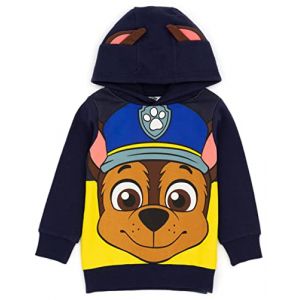 Paw Patrol Kids Hoodie Chase Marshall Skye Everest OU RHABLES 3D OREURS Pull 3-4 Ans (Vanilla Underground, neuf)