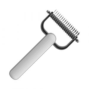 Peigne démêlant pour chiens et chats - Outil de toilettage pour animaux domestiques - Peigne démêlant pour poils emmêlés - Peigne à effiler (top-sky, neuf)