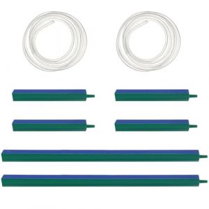 INNAL 6 Pcs Bulleur Aquarium Bulleur pour Aquarium Pierre à Air pour Aquarium Air Stone Diffuseurs d'eau pour Aquarium avec 2 Tuyau für Aquarium pour Pompe à Air Fish Tank Hydroponique Aquarium (KR-EU, neuf)