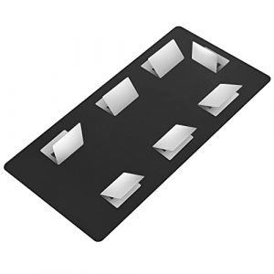 CENNBIE Tapis de Bureau en Cuir,200x100cm Extra Large Tapis de Bureau, Tapis de Souris antid&eacute;rapant &eacute;tendu, Tapis de Bureau en Cuir PU imperm&eacute;able, sous Main Bureau pour Le Bureau et la Maison (Noir) (Cennbie Leather Direct FR, neuf)