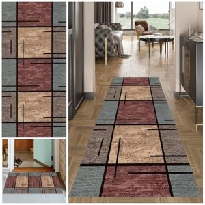 MXOUAJ Tapis de Cuisine Devant Evier Tapis Cuisine Antidérapant Lavable Tapis Cuisine Devant Evier Antidérapant en Caoutchouc et Lavable Tapis de Passage Couloir Cuisine pour Cuisine60 x 350 cm (MXOUAJ, neuf)