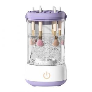 Machine &Agrave; Nettoyer Les Pinceaux De Maquillage - Lave-dents Portable Pour Outils De Maquillage,Lavage Automatique Brosses Cosm&eacute;tiques,Pour La Maison, Voyage Et Amateurs De (ZhuoRuiChiJunShangMao, neuf)