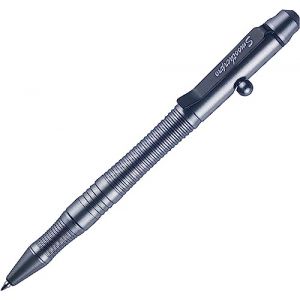 SMOOTHERPRO Stylo à Bille Stylo en Acier Inoxydable Compatible avec les Recharges Pilot G2 pour Bureau École Entreprise Gris(TG206) (Smootherpro EU, neuf)