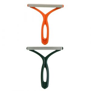 VICASKY Lot de 2 Brosses Nettoyantes Anti-Peluches pour V&ecirc;tements et Couvertures, Brosse Absorbante &agrave; Poils D&rsquo;Animaux, Couleur Vert Fonc&eacute; et Orange Sale, Outil Portable pour &Eacute;liminer (Covenant of Nauru, neuf)