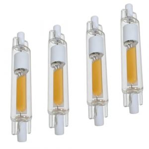 Aseoacc R7S LED 78mm Dimmable Blanc Naturel 20W &Eacute;quivalent 200W Ampoules Halog&egrave;ne J78 T3 2000 LM 220-240V 360&deg; IRC >90 Pour &Eacute;clairage Int&eacute;rieur/Ext&eacute;rieur 4500K Lot de 4 (QQSJD, neuf)