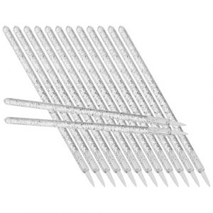 TEHAUX Pinceau Eye-Liner Jetable Fin Manche en Cristal Noir Applicateur Maquillage Polyvalent pour Yeux Sourcils et Lèvres Outil Beauté Précis et Portable pour Usage Quotidien et (Breamblue N, neuf)