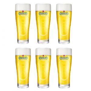 Verres à bière Heineken Ellipse 250 ml - 6 pièces (Cookinglife, neuf)