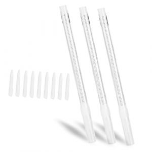 SMASOLO 3 Pièces Effaceur de Marqueur Portable Blanc Correcteur Pratique Stylo Effaceur Cosmétique (SEASOON, neuf)