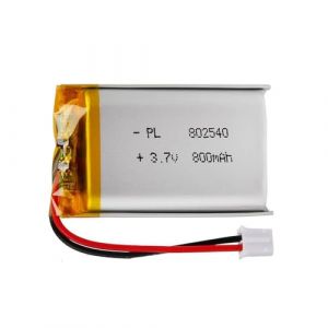 Batterie Lipo 3,7 V, 650 mAh 802540 lithium-polymère avec connexion 2P-PH avec pas de 2,0 mm (ruizhongshengwukeji, neuf)