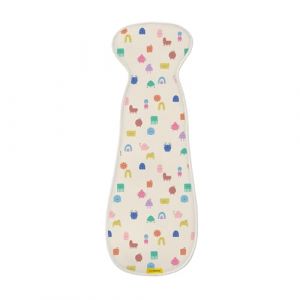 AeroMoov - Assise Air Layer - Evite à Votre Enfant de transpirer - Le siège-Auto ou la Poussette - Coton Bio - Groupe 2/3 - Funny Shapes (AeroMoov, neuf)