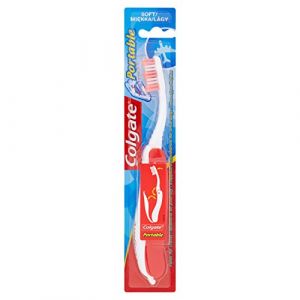 Colgate Lot de 4 brosses à dent (4 x 1 pièce), assortis (Everyday+Essentials, neuf)