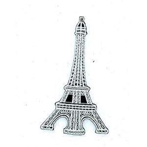 Akachafactory Patch ecusson Brode thermocollant Backpack Tour Eiffel Paris Motard Biker (Akachafactory, neuf)