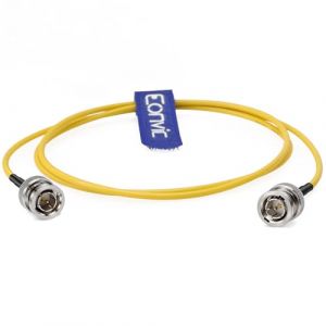 EONVIC C&acirc;ble coaxial vid&eacute;o HD-SDI BNC vers BNC m&acirc;le 12G 75 ohm multicolore pour appareil photo RF vid&eacute;o C&acirc;ble flexible et fin pour moniteur vid&eacute;o (Easy Top Connect, neuf)