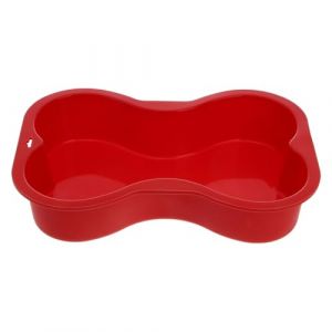 ABOOFAN Moule Silicone En Forme D'Os Antiadh&eacute;sif Pour G&acirc;teau D'Anniversaire De Chien Et Chiot R&eacute;sistant &Agrave; 450&deg;C Parfait Pour P&acirc;tisserie Canine Et Friandises (Halleyham, neuf)