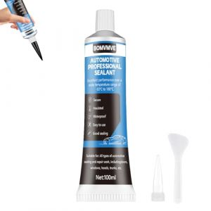 Colle a pare Brise Noir 100ml, Colle Carrosserie Voiture, Colle pare Brise, Colle pour Joint de Portiere Voiture, Colle pare Brise Voiture, Adapt&eacute; au Scellement des Carrosseries, Fen&ecirc;tres, Toits (FANCHU-EU, neuf)