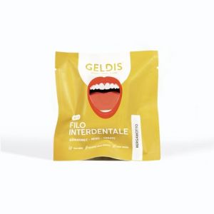 GELDIS Fil Dentaire Expansible Cérusé Noir, 30m - Élimine la Plaque, le Tartre et les Restes de Nourriture, Protection Complète, Gencives Saines, 100% Vegan (Kalipharm, neuf)