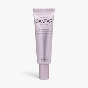 SAMPAR Cosmakeup Crazy Cream Nude- CC crème hydratante teintée- Maquillage et soin perfecteur de teint- 30ml - Peau claire à médium (Parlabo Sampar, neuf)
