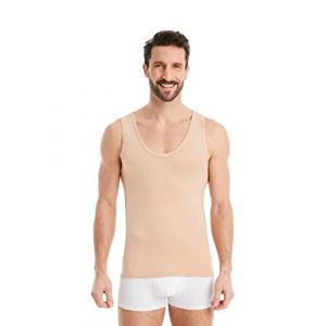 FINN Maillot de Corps Business pour Homme sans Manches - sous-Maillot en Tissu Original Lenzing® Modal - Le Débardeur Parfait sous Une Chemise et Un Costume Invisible Couleur de Peau Nude S (FINN Design, neuf)