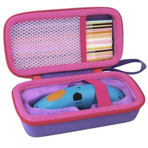 co2CREA Travel Hard Case pour 3Doodler Start + Essentials Set de Stylo 3D, Support d'organisateur de Stockage pour la Recharge de Filament d'impression et Le Chargeur USB (YO-Commerce, neuf)