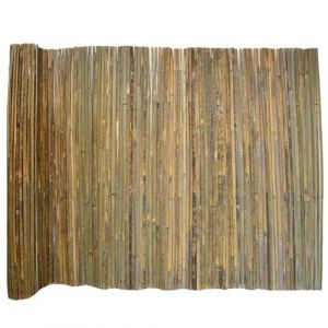 UNUS Tapis pare-vue en bambou - Brise-vue plat en bambou - Cl&ocirc;ture de jardin en bambou - Tapis pare-vue en bambou - Protection contre le vent pour balcon - Cl&ocirc;ture pour jardin, balcon ou terrasse (UNUS Living, neuf)