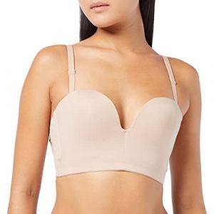 Wonderbra Femme Wonderbra Backless Bra Soutien gorge dos nu, Skin, 85C EU (Aleyatex SL, neuf)