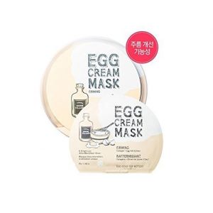 Too Cool For School Egg Cream Firming Mask Pack (5pcs) 2016 Upgrade by too cool for school (FACESHOP, neuf)