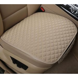 MUGONGWEI Housse de Siege Voiture pour V-W ID. Buzz ID,Ensemble Complet de Housses Siege Auto,Nonslip Confortable Protection Couvre Sieges,A Beige (JI-SHORCCK, neuf)