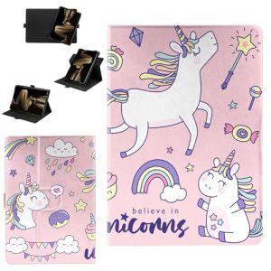 Coque Compatible pour Danew Dslide 115 10.1-Pouces Tablette Coque Etui Case Cover [Fonction de Rotation &agrave; 360 degr&eacute;s][Protection renforc&eacute;e des Bords Contre Les Chutes] CHM (Oujietong, neuf)