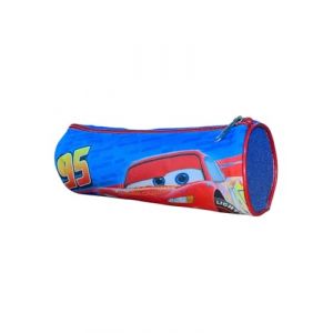 arlis Trousse Scolaire Cars, Ronde - Dimensions: 23 x8 cm (Cars) (Zk kids, neuf)