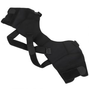 Brrnoo Bandage D'&eacute;paule &eacute;lastique Ceinture D'&eacute;paule, Double Soutien D'&eacute;paule Protecteur D'enveloppe D'&eacute;paule Attelle de Bandouli&egrave;re pour la Randonn&eacute;e en Plein Air Sports de Levage pour la(M) (Canyitar, neuf)