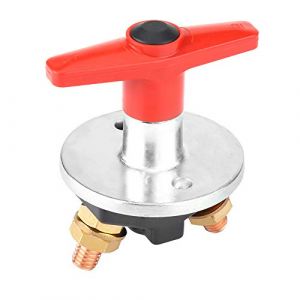 EBTOOLS pour Coupe Batterie 12v Tracteur pour Coupe Batterie 12v Tracteur pour Coupe Batterie pour Tracteur MF 37 Interrupteur de Coupure de Batterie interrupteurs de Batterie de Voiture 12V-60V Clé (yafaa, neuf)