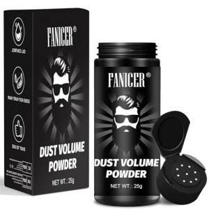 25g Poudre Coiffante, Poudre Texturisante, Hair Volume Powder, Coiffante Duveteuse, relever les racines des cheveux, Finition Mate, Poudre de Volume Coiffante Pour Cheveux Fins Gras (QianshengYan, neuf)